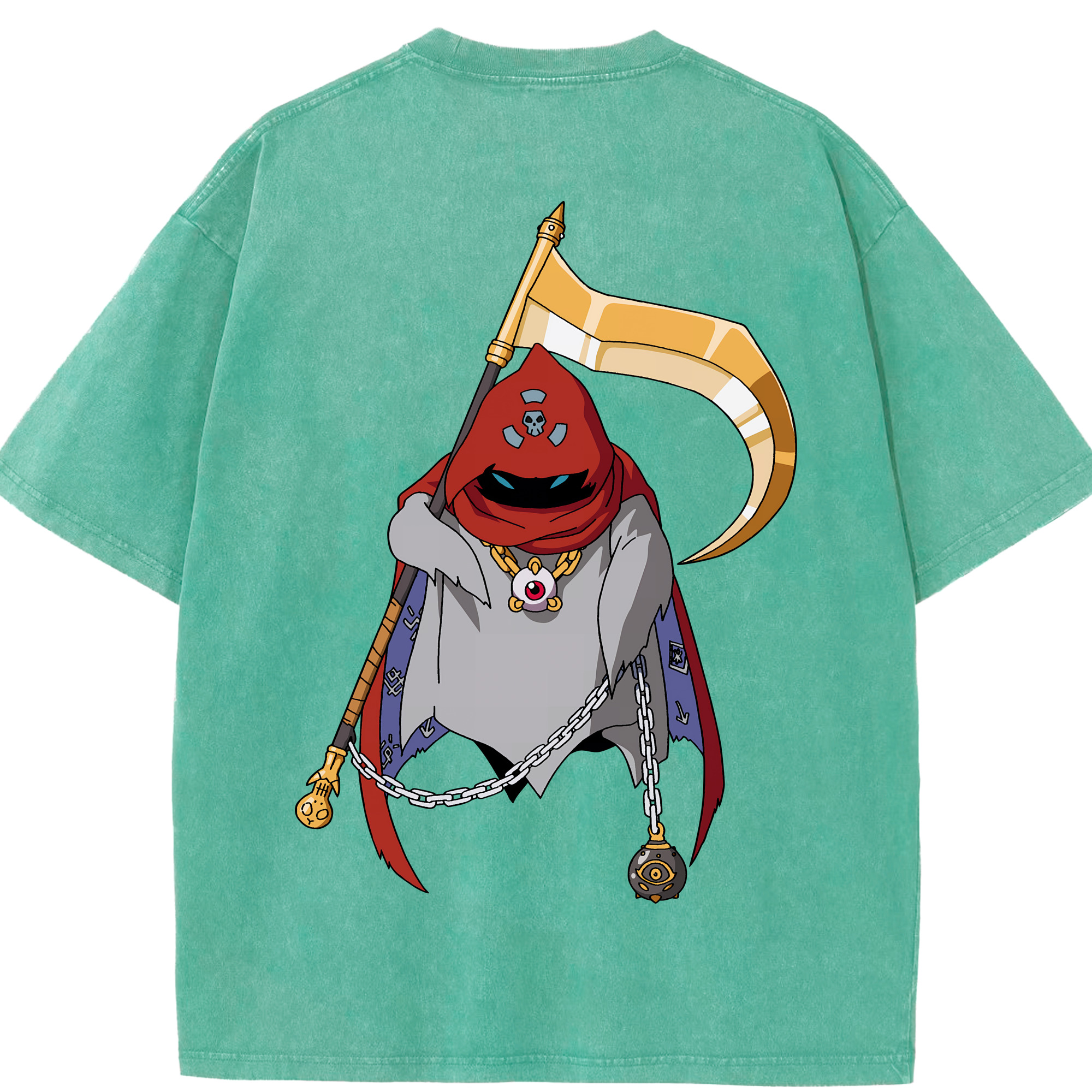 （画像用） Digimon デジタルモンスター/デジモン 綿100% ヴィンテージ風 半袖Tシャツ（背面プリント）